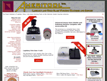 Tablet Screenshot of ameritool-inc.com